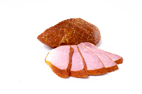 The product of smoked-cooked pork Shinka regally chilled
